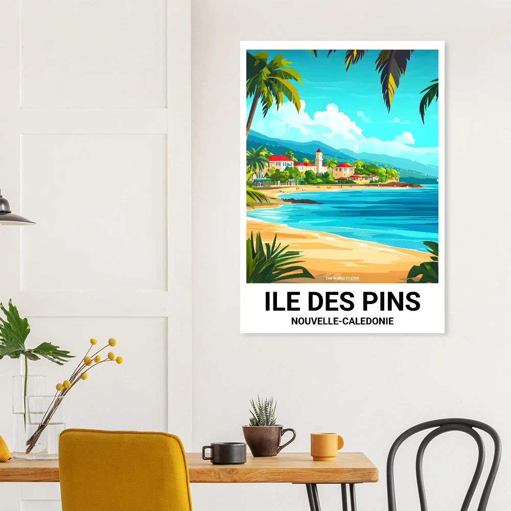 Affiche ÎLE DES PINS - Image 6 of 6