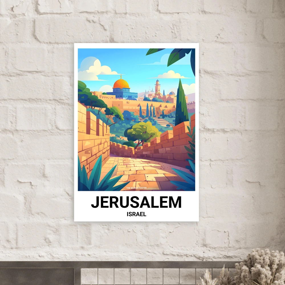 Affiche JÉRUSALEM - Image 3 of 6