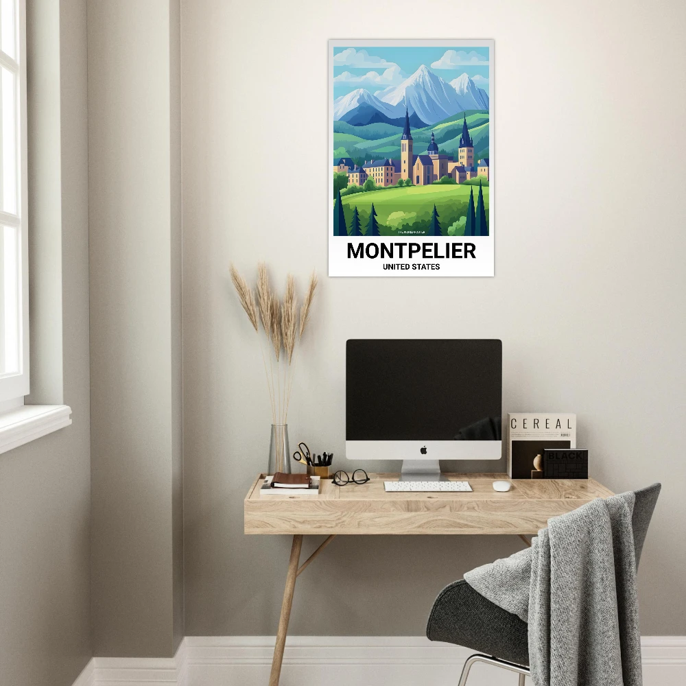 Affiche MONTPELIER - Image 2 of 6