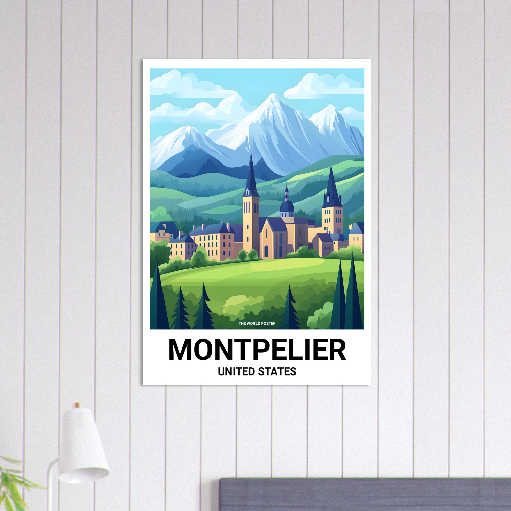 Affiche MONTPELIER - Image 4 of 6