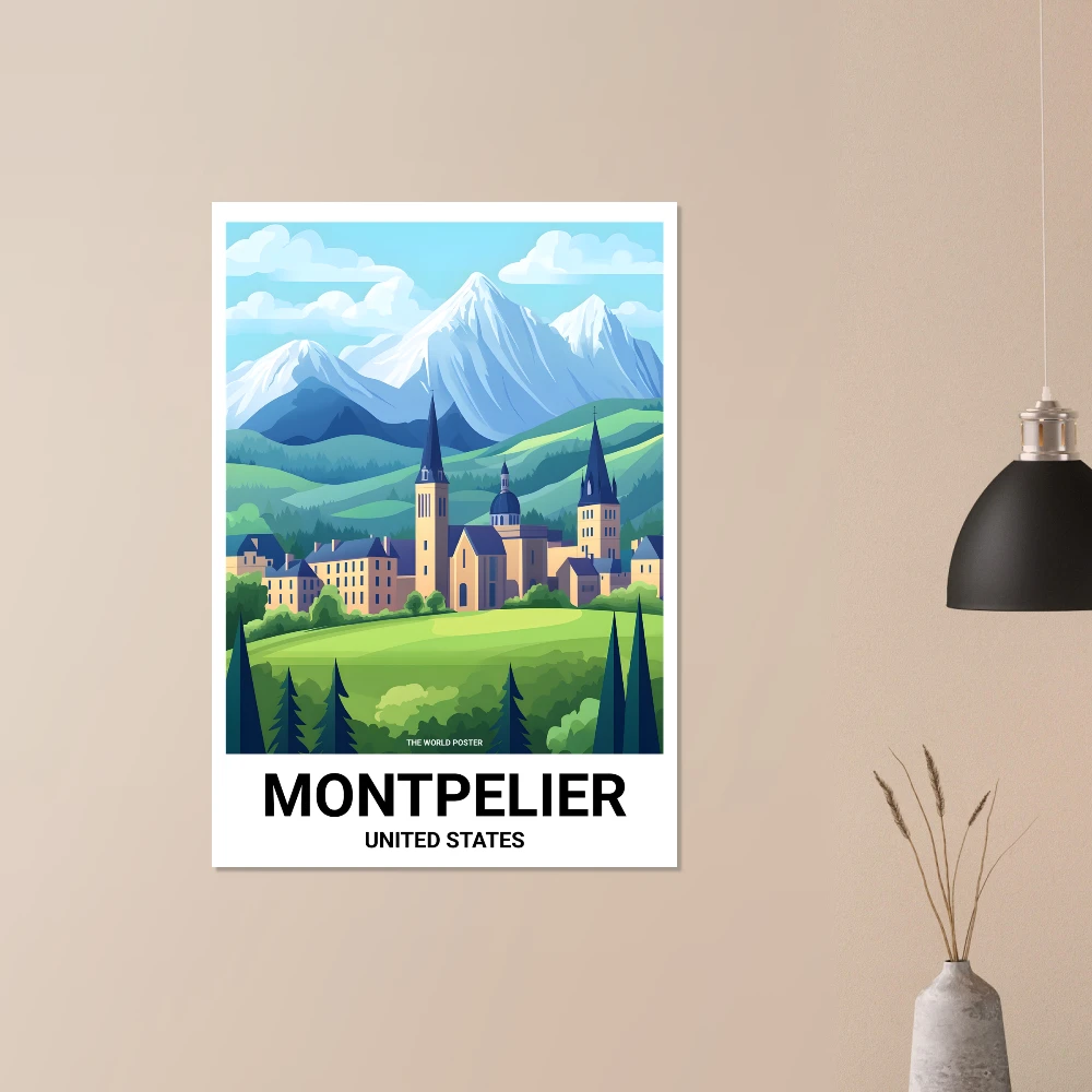 Affiche MONTPELIER - Image 5 of 6
