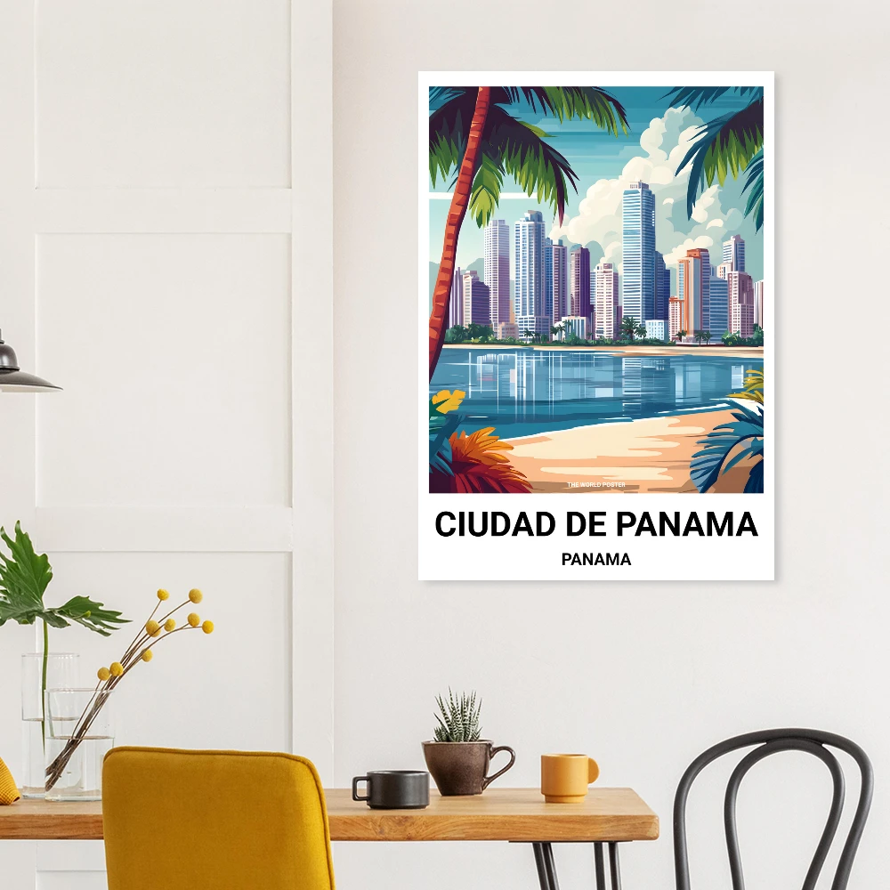 Affiche PANAMA CITY - Image 3 of 6