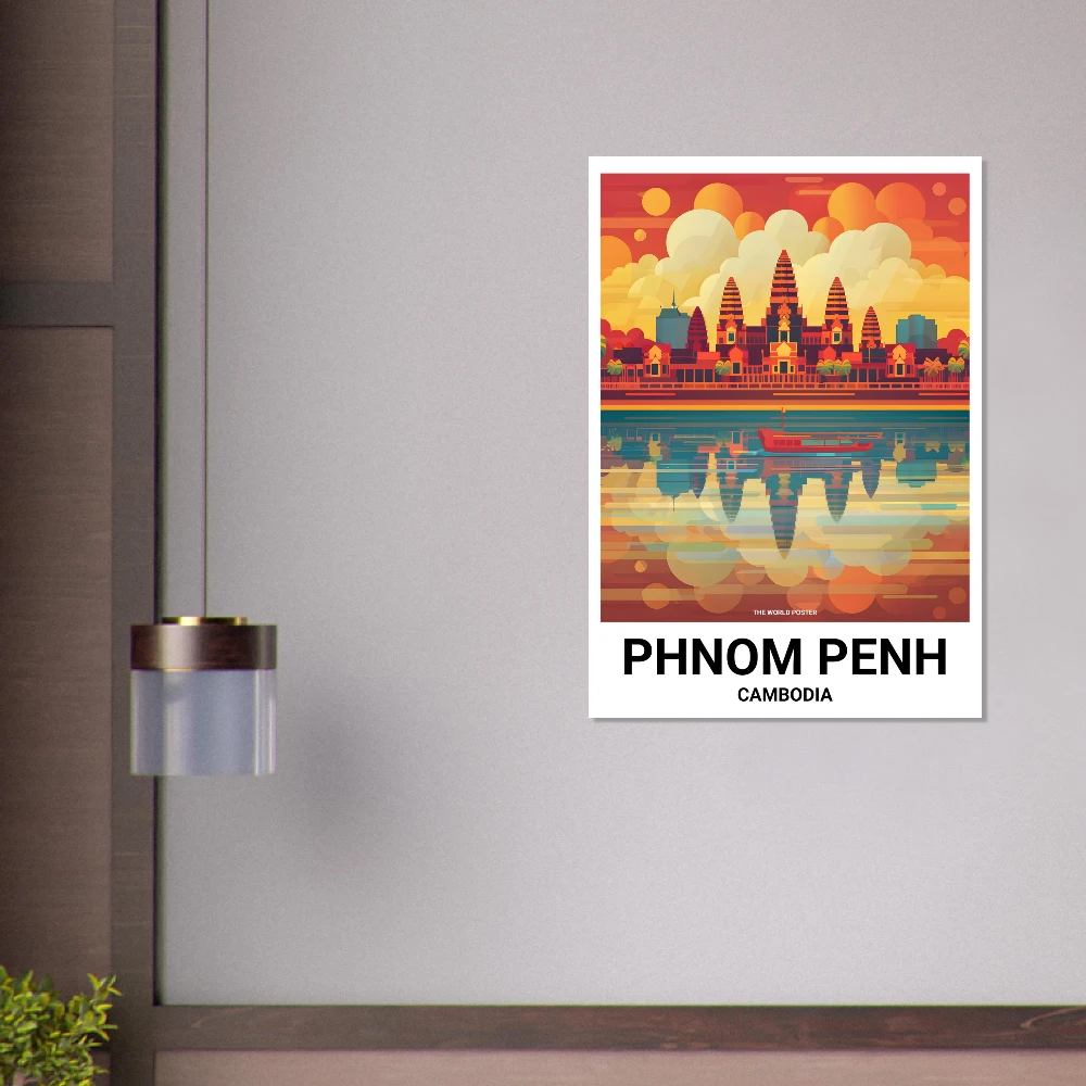 Affiche PHNOM PENH - Image 4 of 6