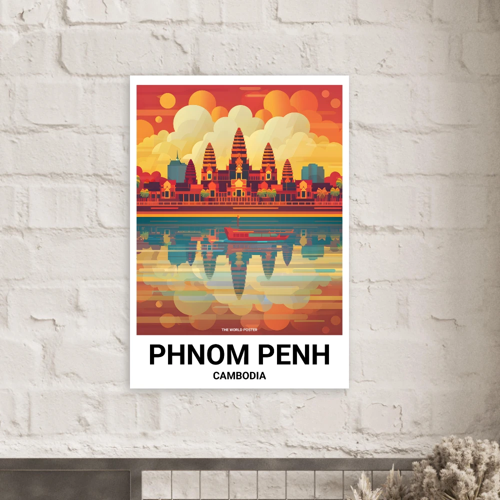 Affiche PHNOM PENH - Image 6 of 6