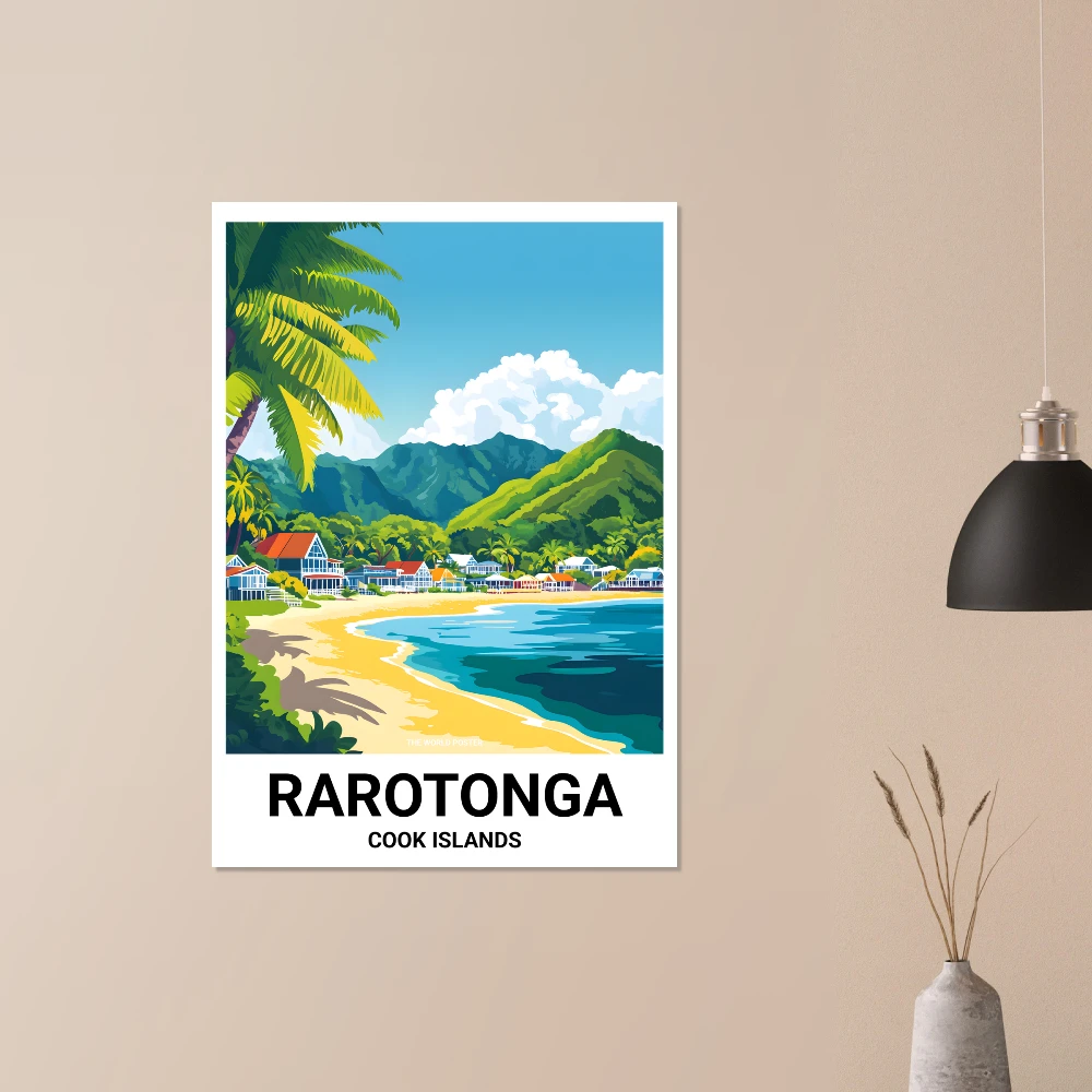 Affiche RAROTONGA - Image 5 of 6