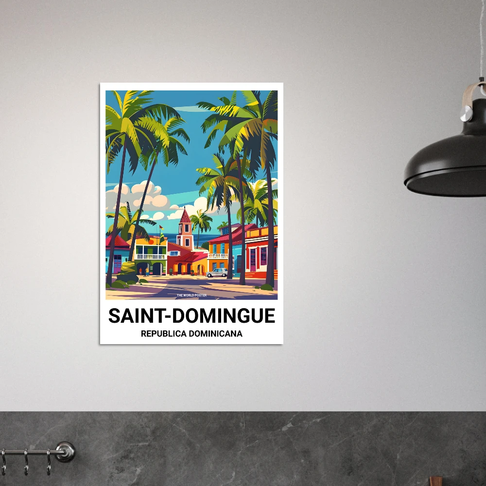 Affiche SAINT-DOMINGUE - Image 2 of 6
