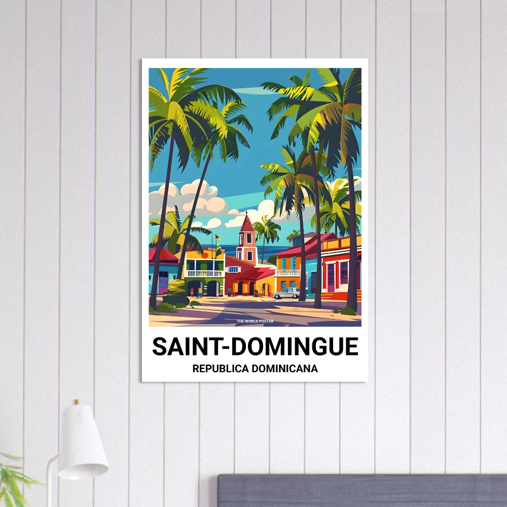 Affiche SAINT-DOMINGUE - Image 3 of 6