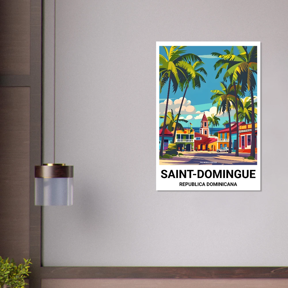 Affiche SAINT-DOMINGUE - Image 6 of 6