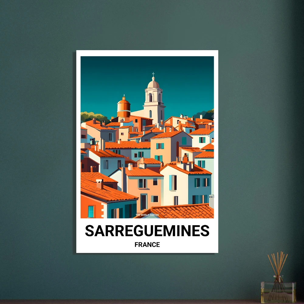 Affiche SARREGUEMINES - Image 3 of 6