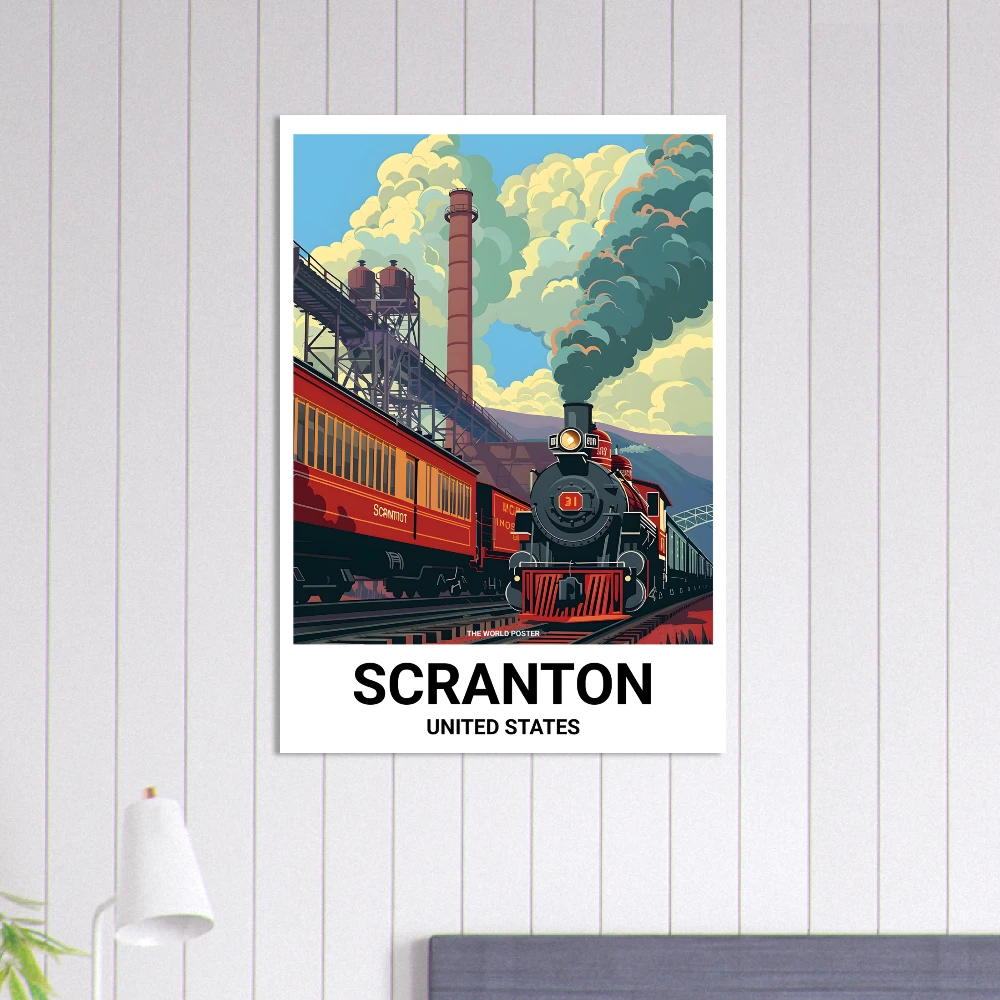 Affiche SCRANTON - Image 4 of 6