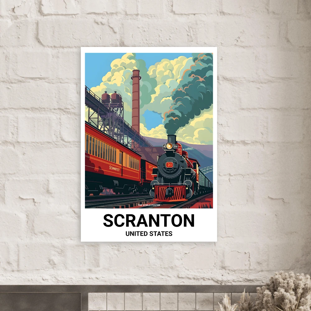 Affiche SCRANTON - Image 6 of 6