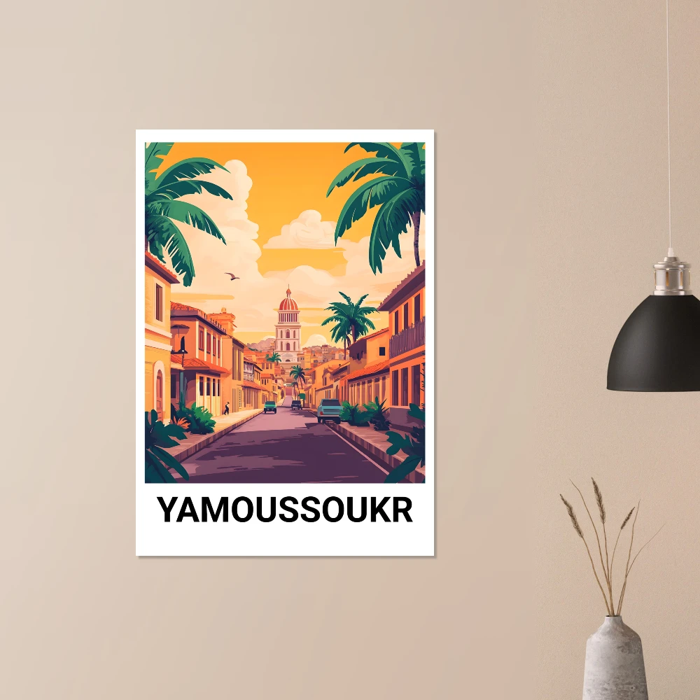 Affiche YAMOUSSOUKRO - Image 5 of 6