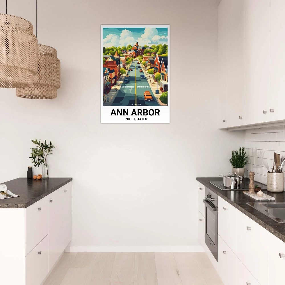 Affiche ANN ARBOR - Image 3 of 6