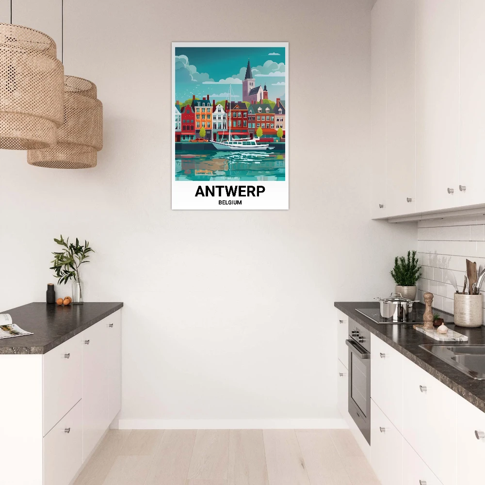 Affiche ANVERS - Image 3 of 6