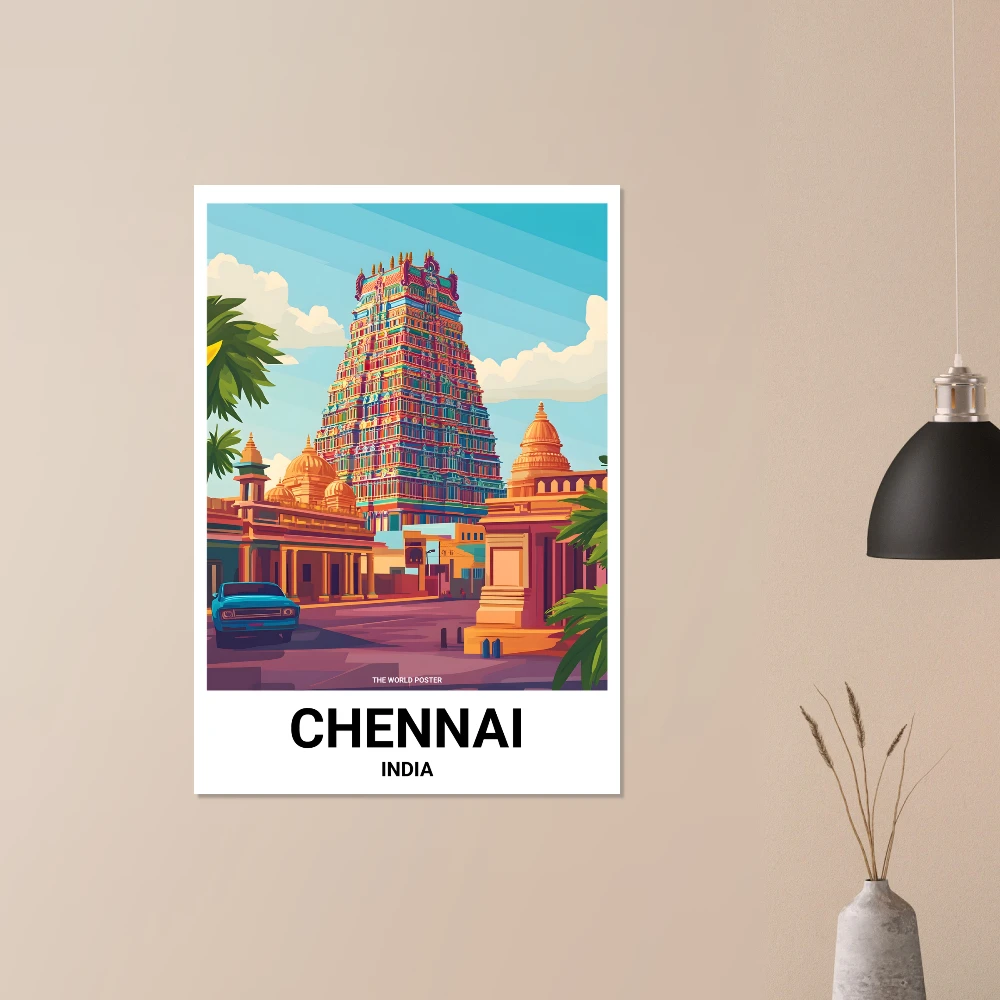 Affiche CHENNAI - Image 3 of 6