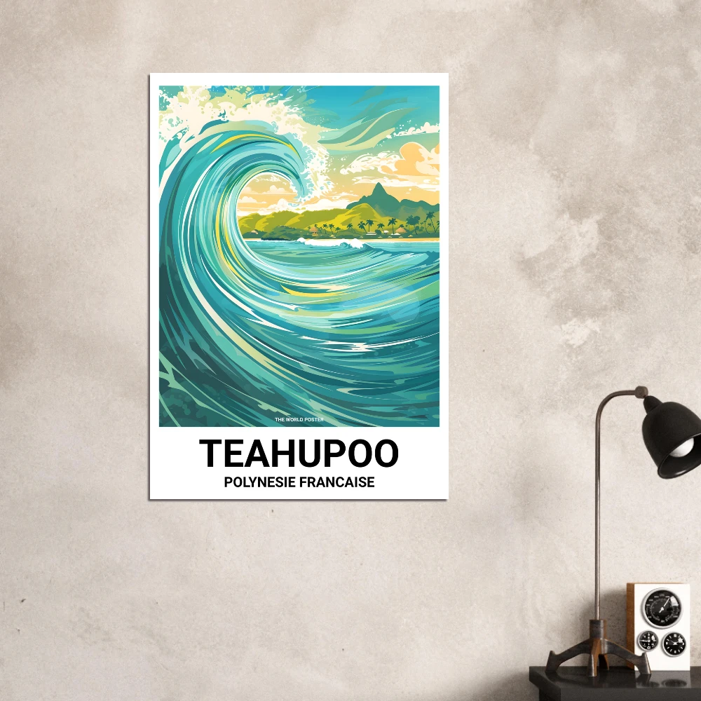Affiche TEAHUPOO - Image 2 of 6