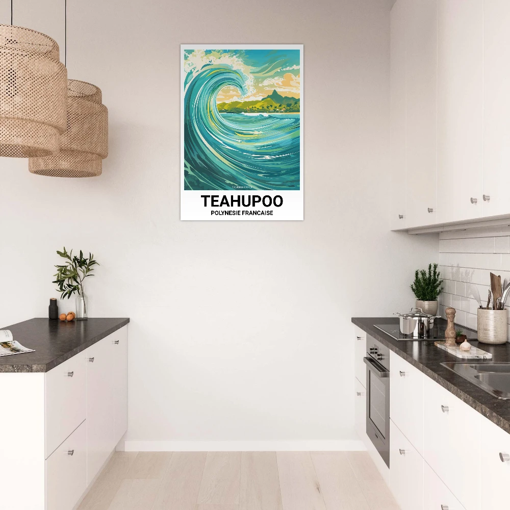 Affiche TEAHUPOO - Image 3 of 6