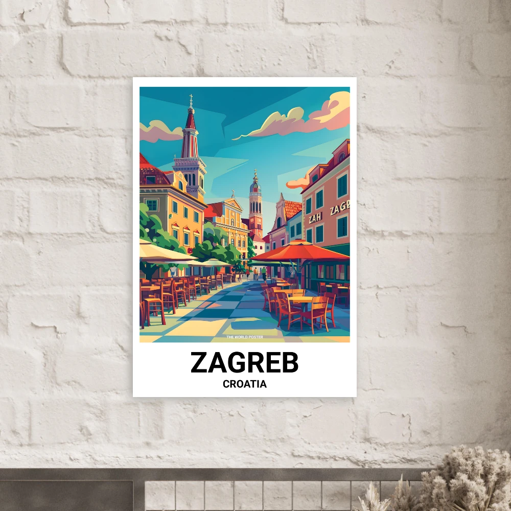 Poster ZAGREB - Image 2 of 6