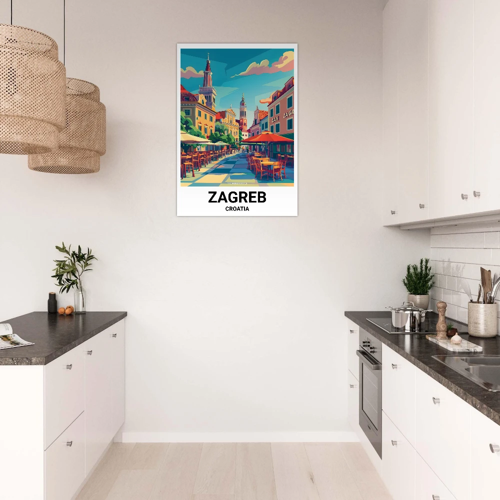 Poster ZAGREB - Image 3 of 6