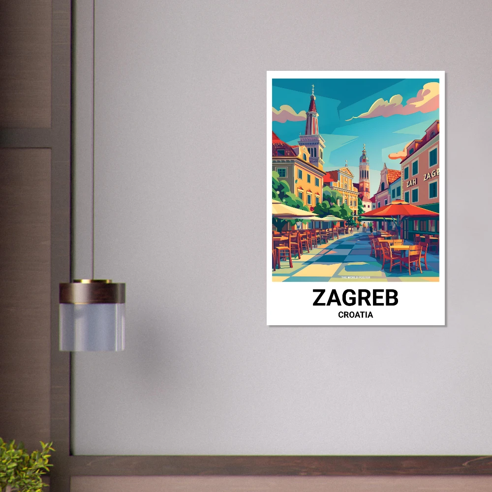 Poster ZAGREB - Image 6 of 6