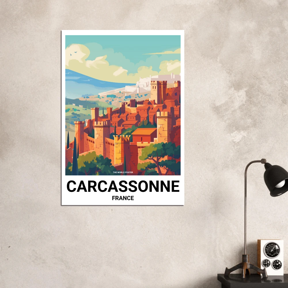 Affiche CARCASSONE - Image 5 of 6