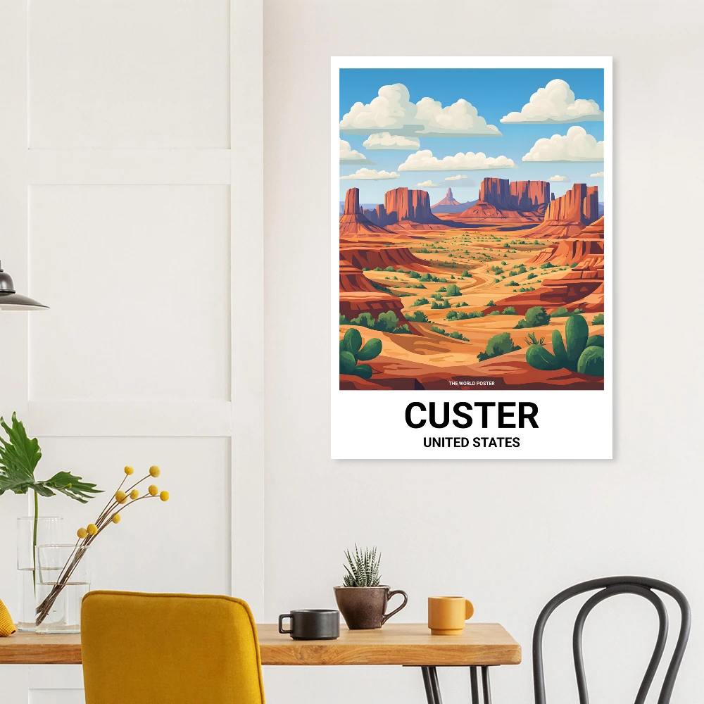 Affiche CUSTER - Image 3 of 6