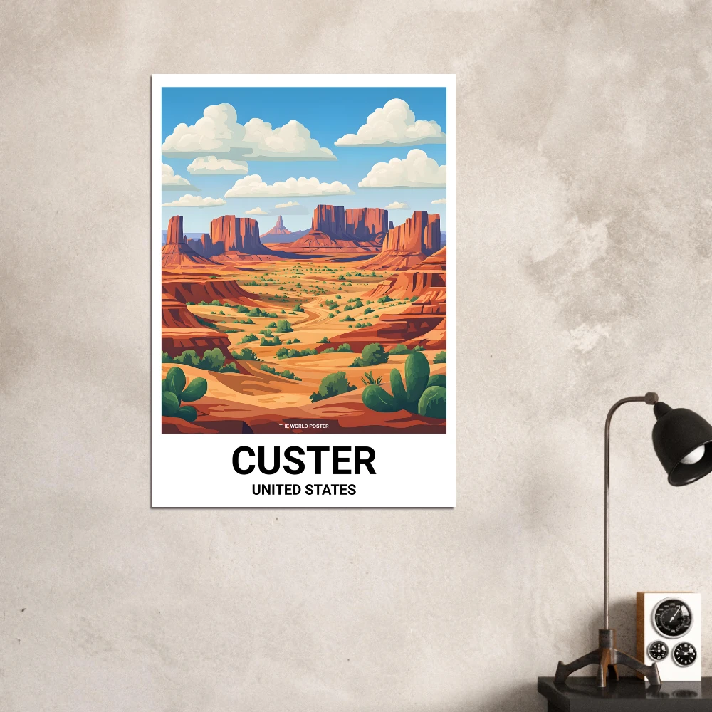 Affiche CUSTER - Image 4 of 6