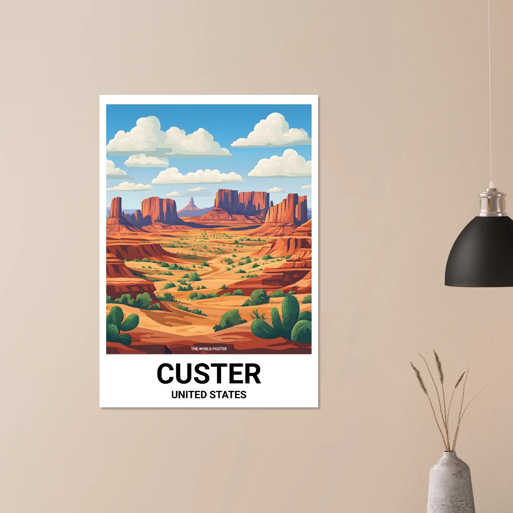 Affiche CUSTER - Image 5 of 6