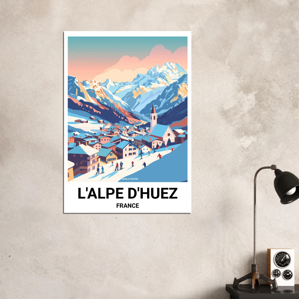 Affiche L'ALPE D'HUEZ - Image 6 of 6
