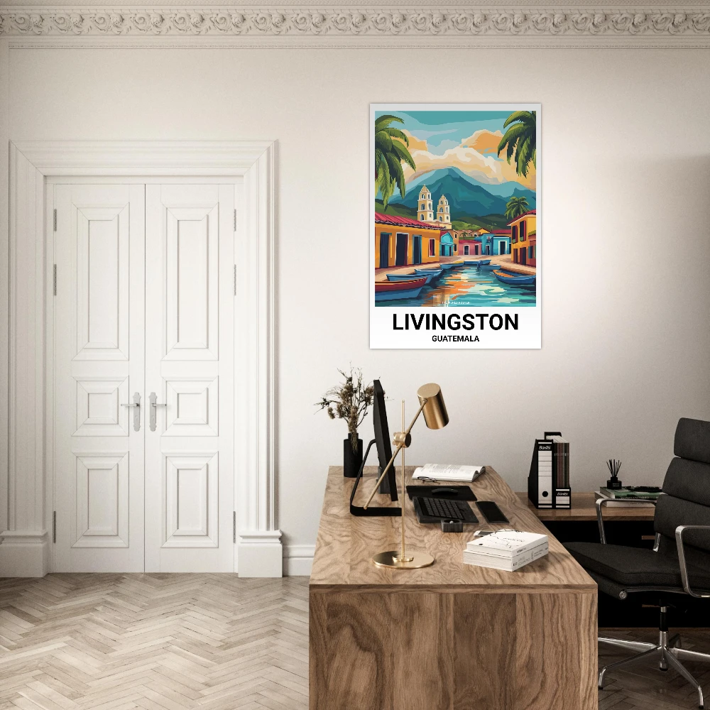 Affiche LIVINGSTON - Image 3 of 6