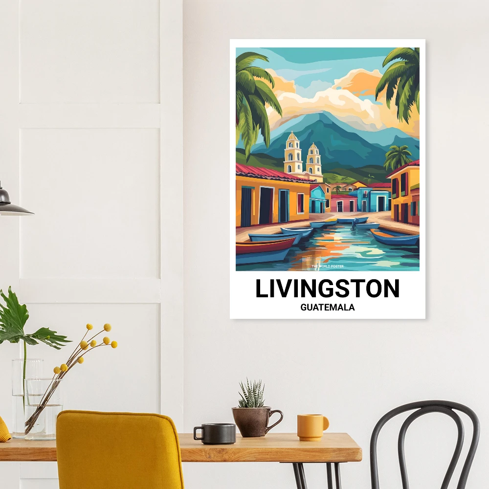 Affiche LIVINGSTON - Image 4 of 6