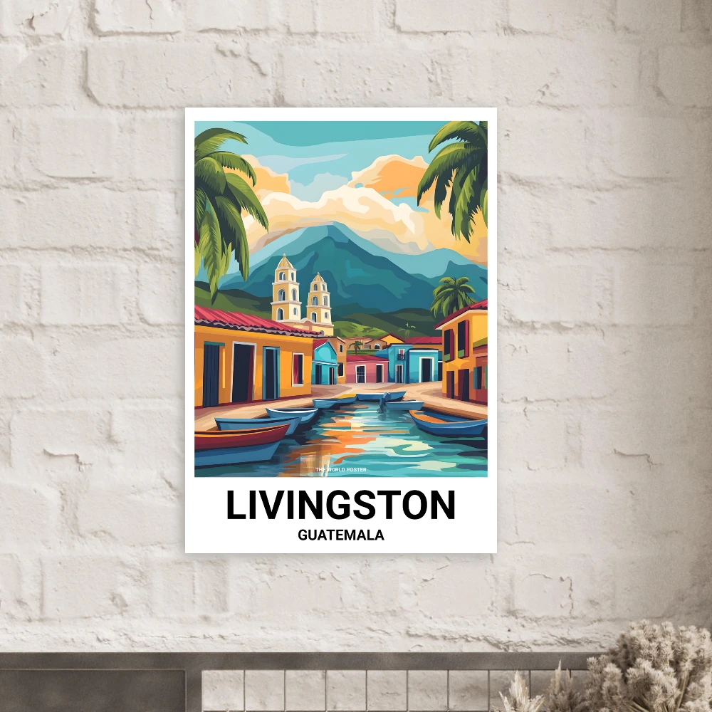 Affiche LIVINGSTON - Image 5 of 6