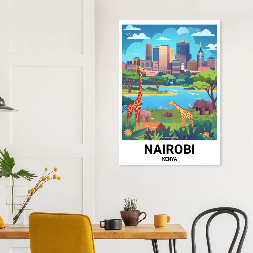 Affiche NAIROBI - Image 3 of 6