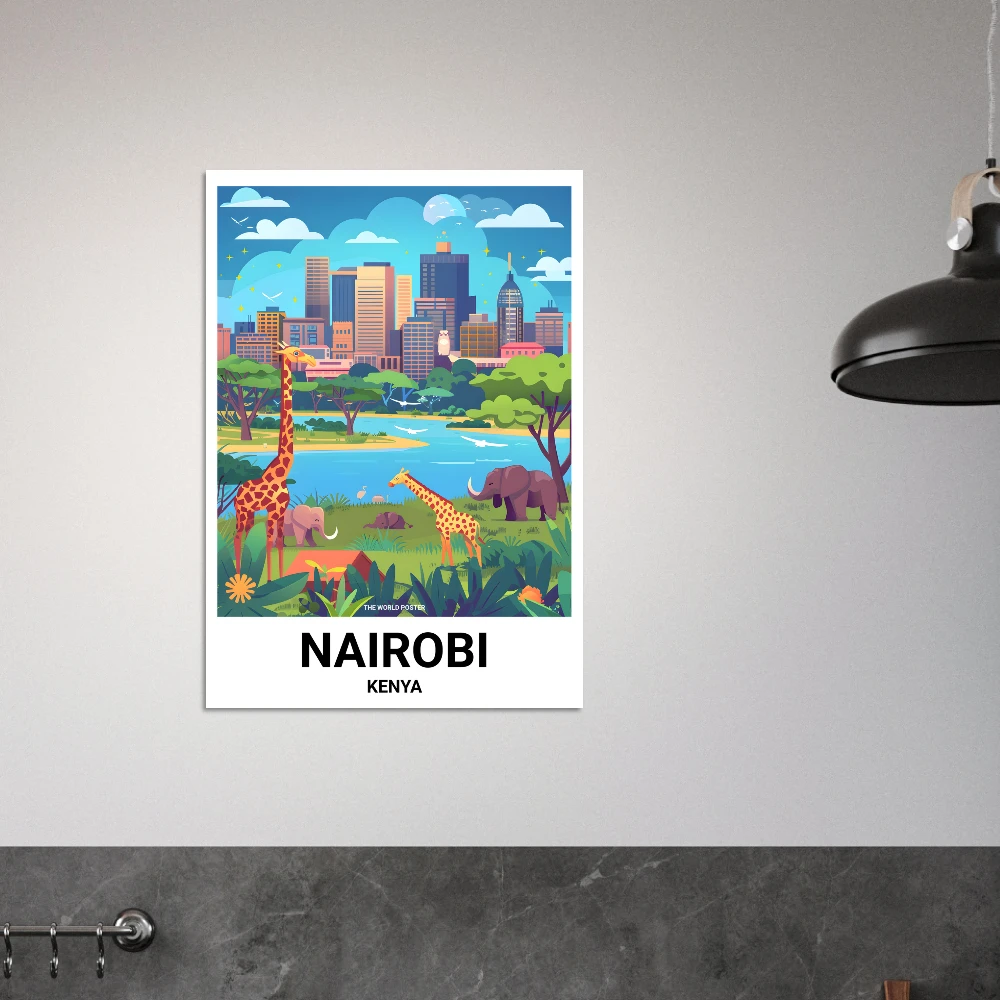 Affiche NAIROBI - Image 5 of 6