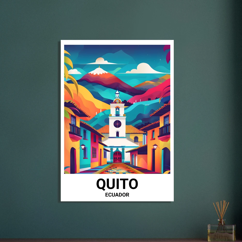 Affiche QUITO - Image 4 of 6