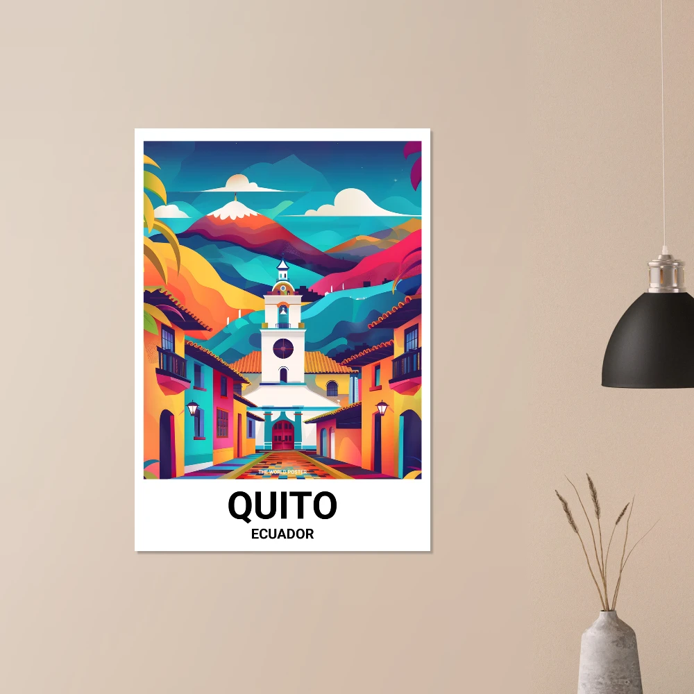 Affiche QUITO - Image 5 of 6