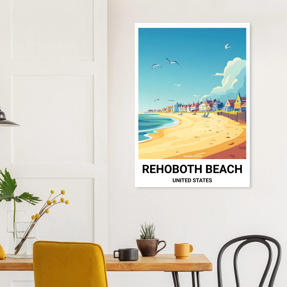 Affiche REHOBOTH BEACH - Image 4 of 6