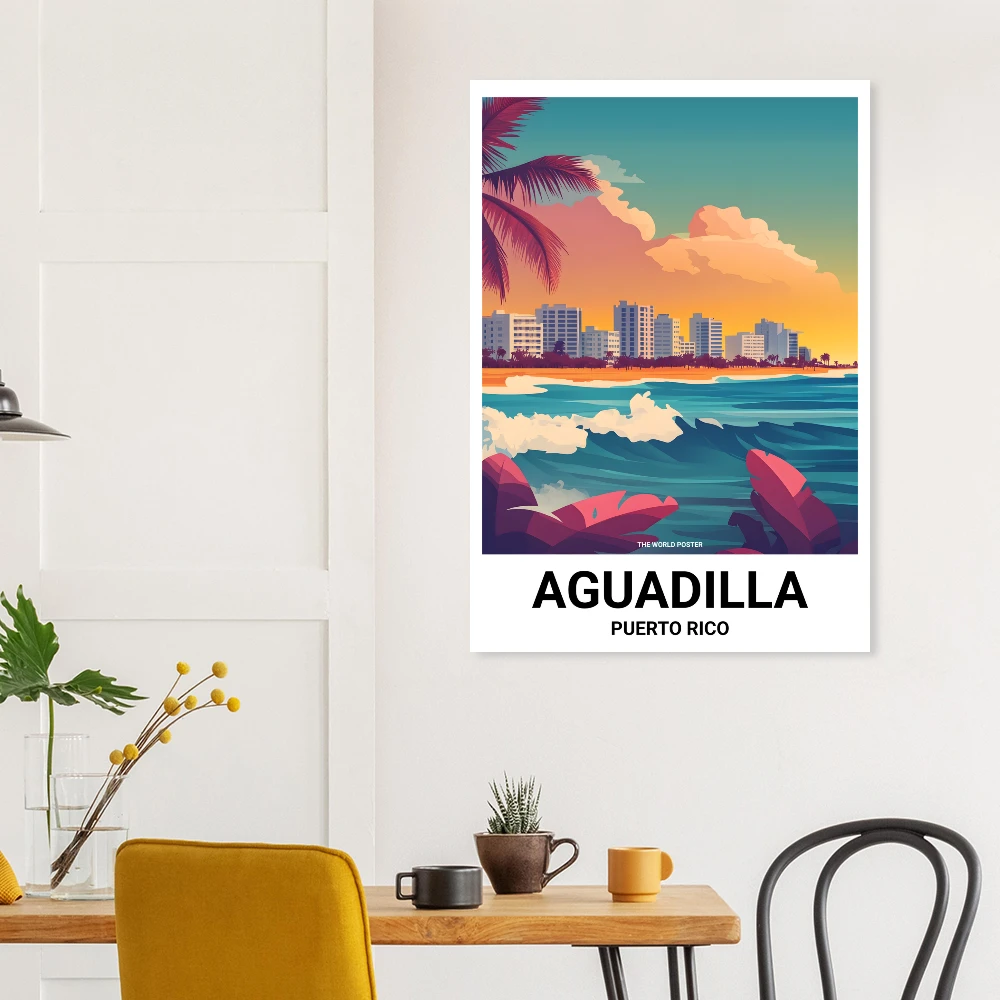 Affiche AGUADILLA - Image 5 of 6