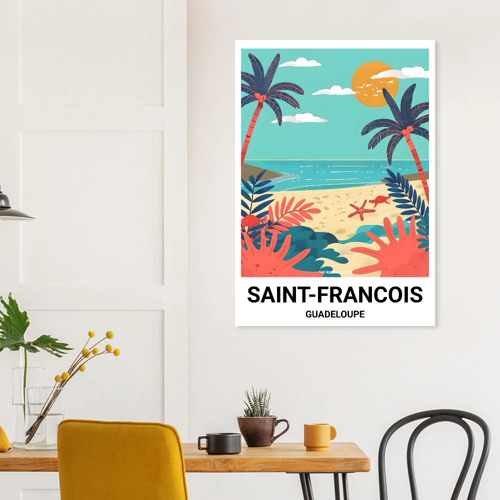 Affiche SAINT-FRANÇOIS - Image 5 of 6