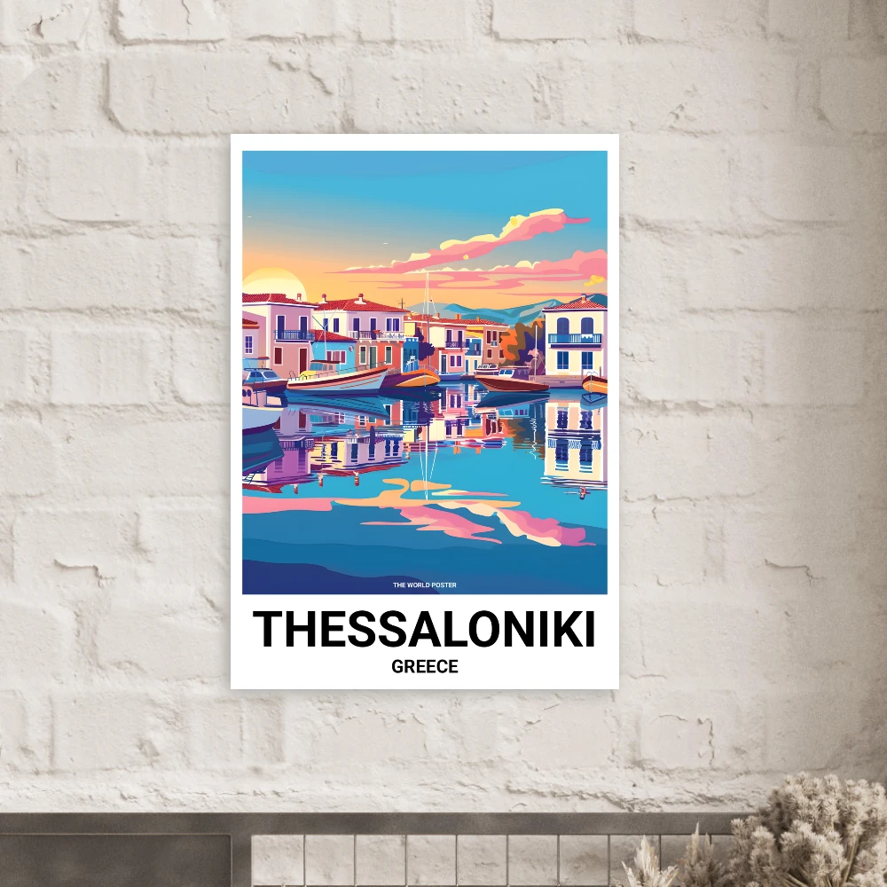 Affiche THESSALONIQUE - Image 3 of 6
