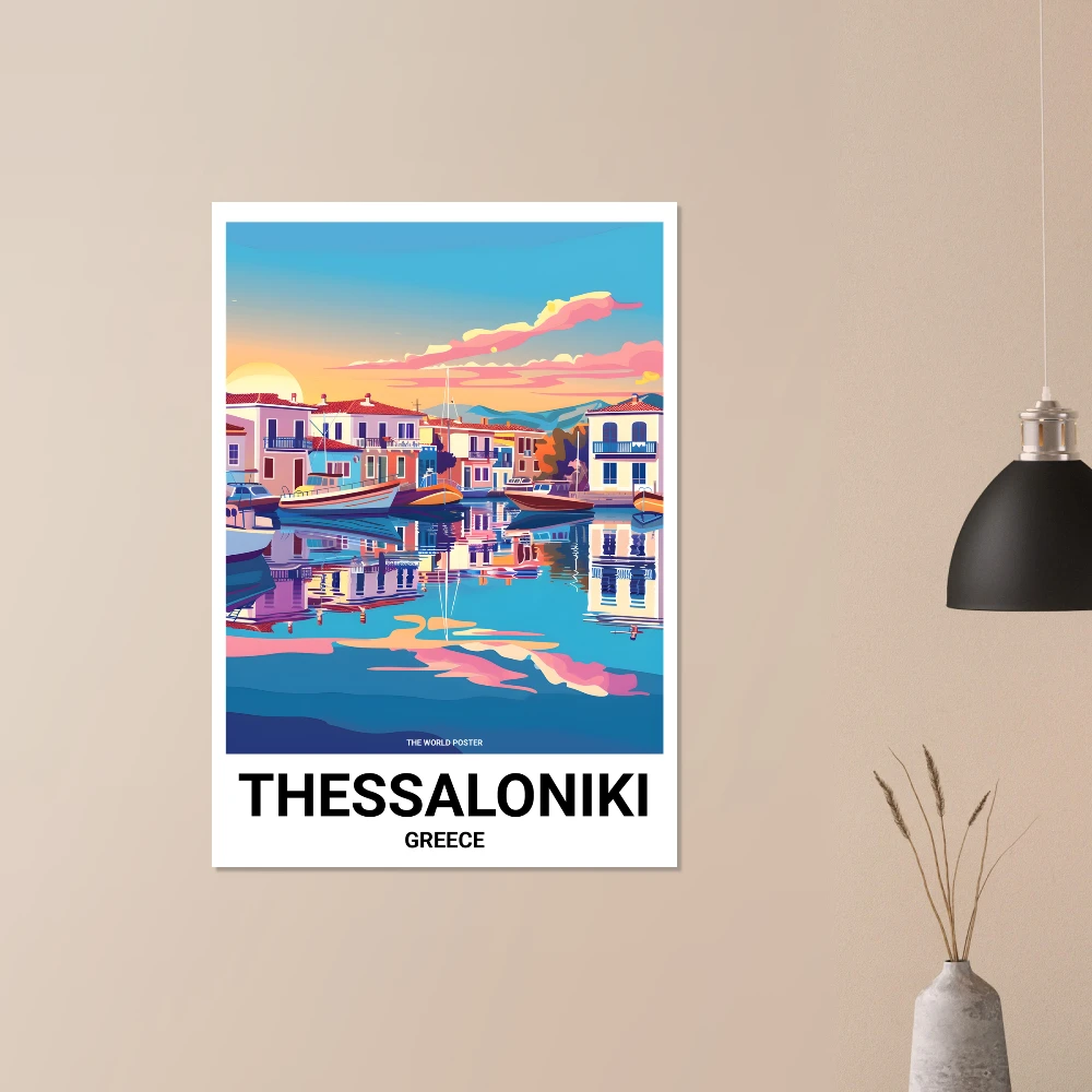 Affiche THESSALONIQUE - Image 4 of 6