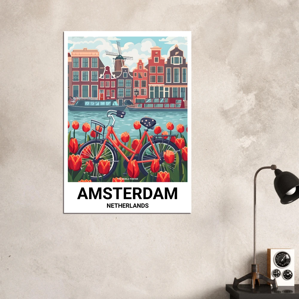 Affiche AMSTERDAM - Image 3 of 6