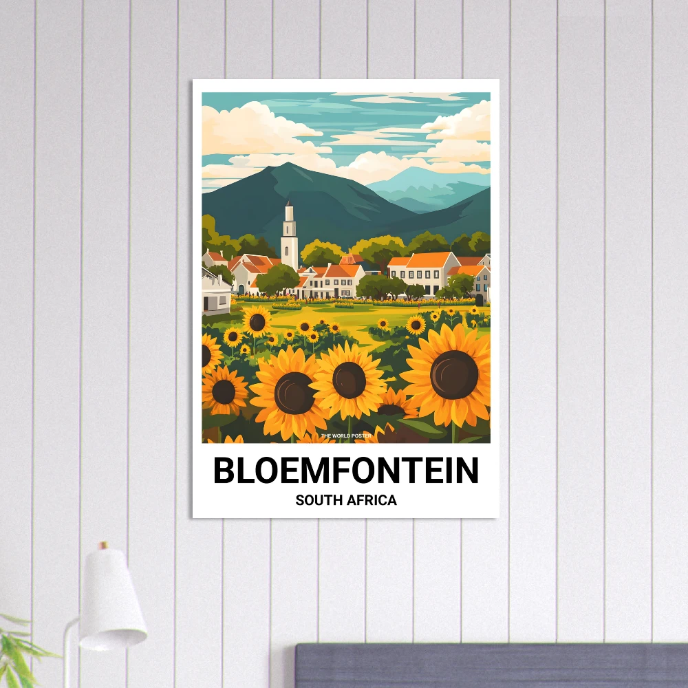 Affiche BLOEMFONTEIN - Image 5 of 6