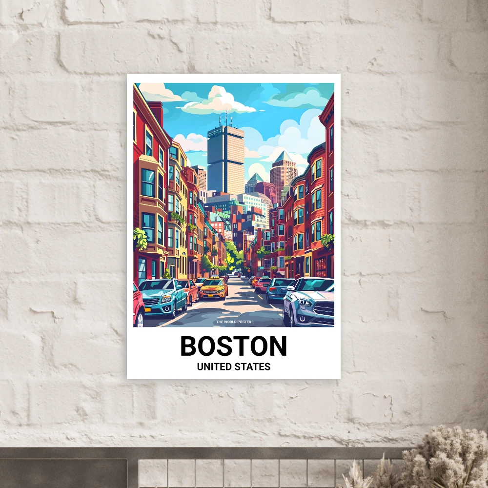 Poster BOSTON - Image 4 of 6