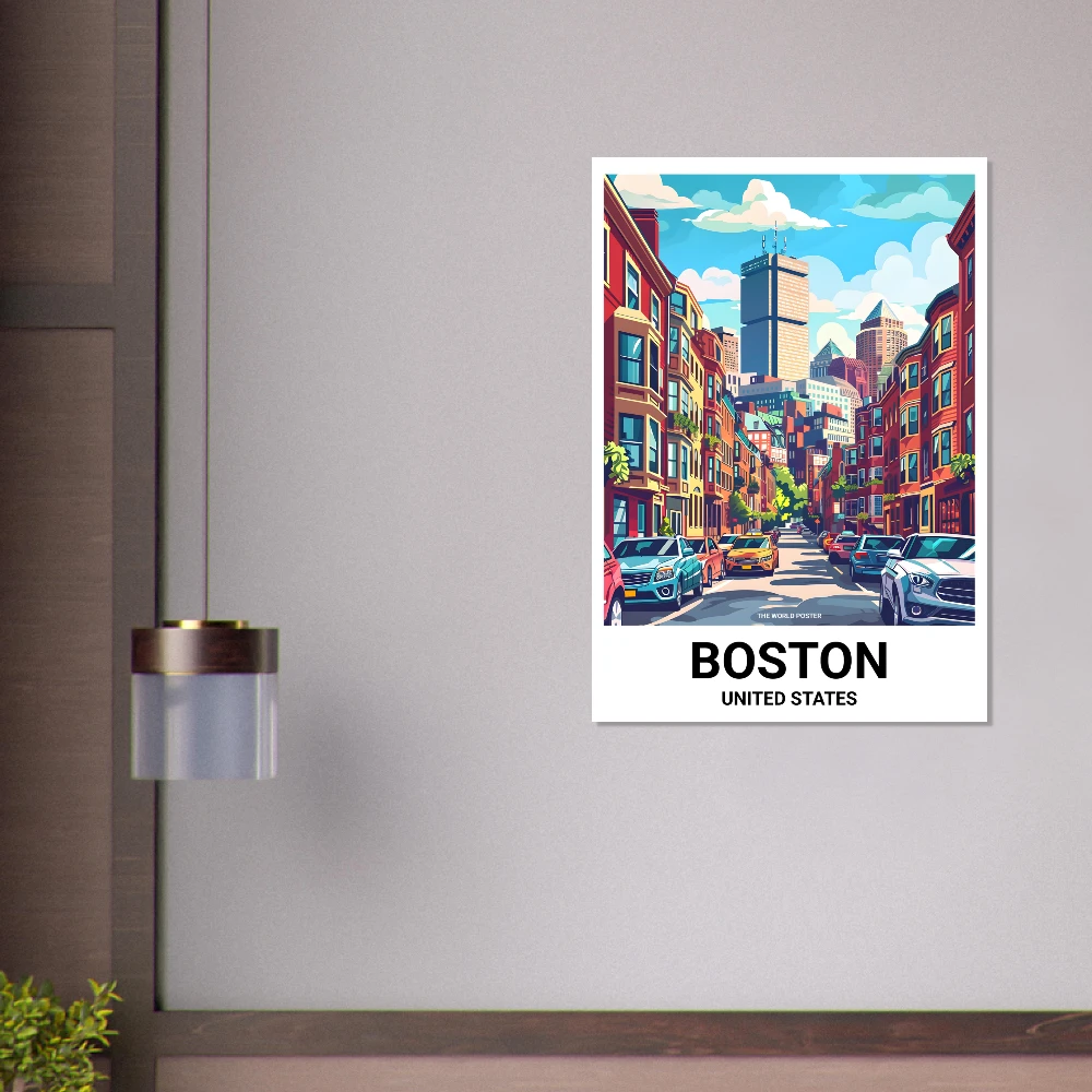 Poster BOSTON - Image 5 of 6