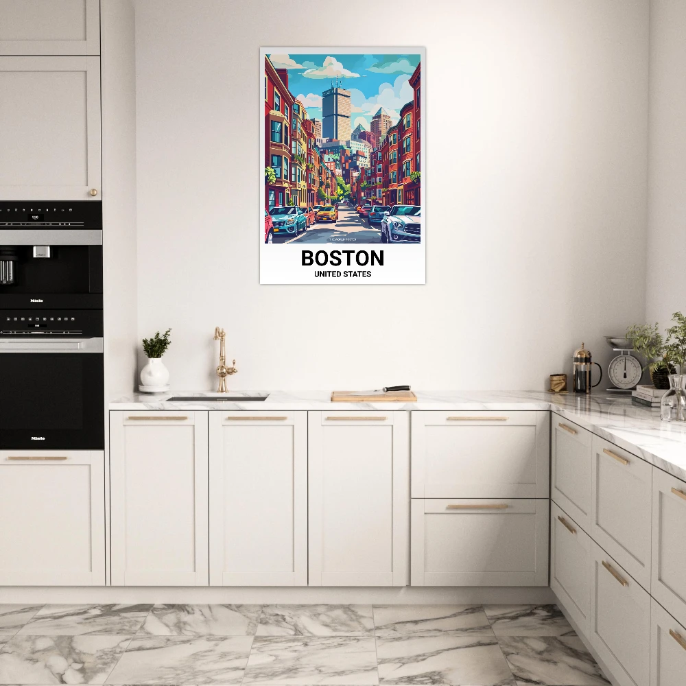 Poster BOSTON - Image 6 of 6