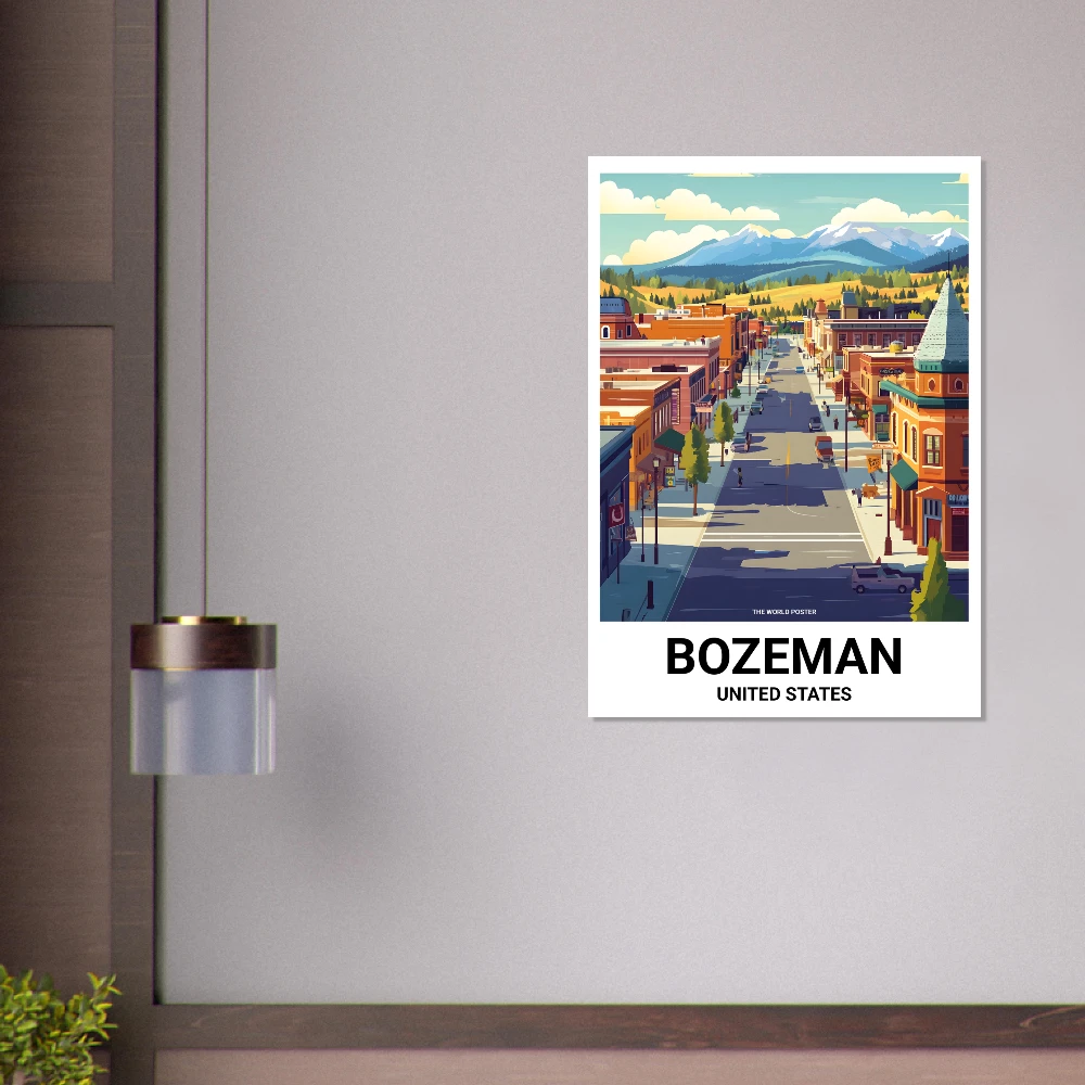 Affiche BOZEMAN - Image 2 of 6