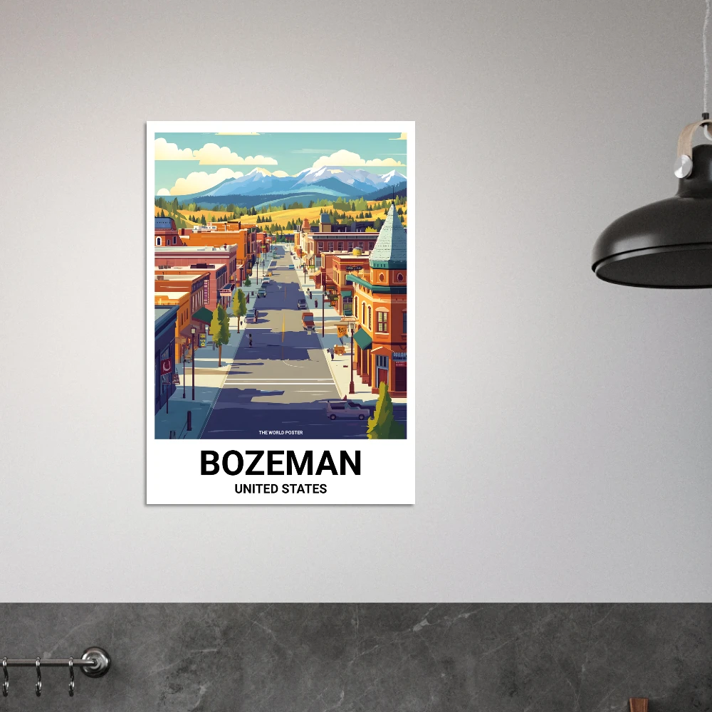 Affiche BOZEMAN - Image 6 of 6