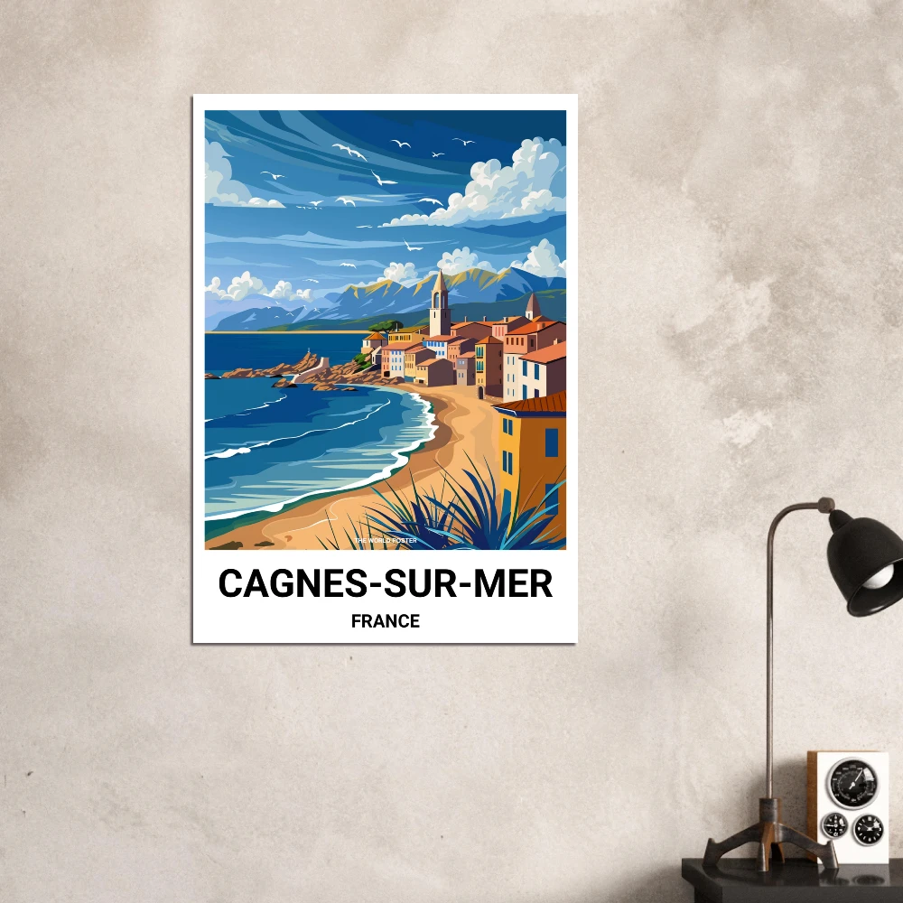 Affiche CAGNES-SUR-MER - Image 3 of 6