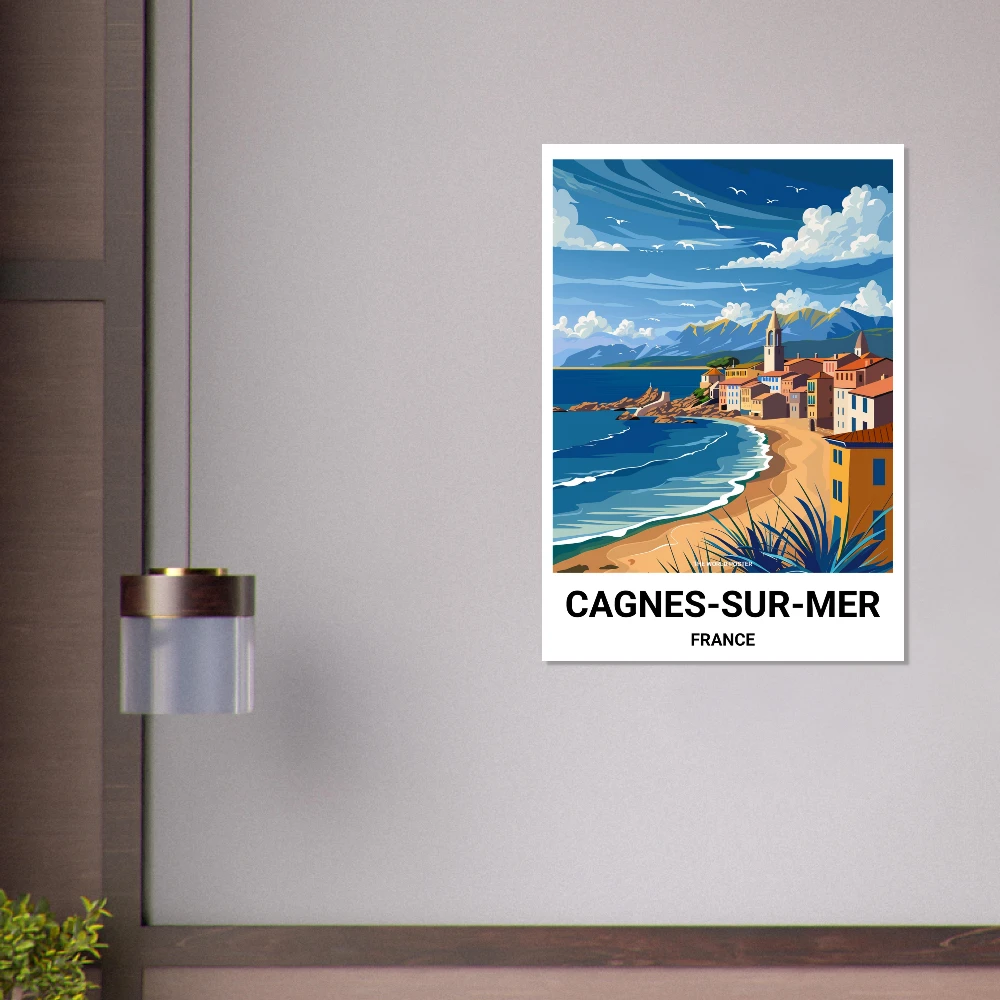 Affiche CAGNES-SUR-MER - Image 4 of 6